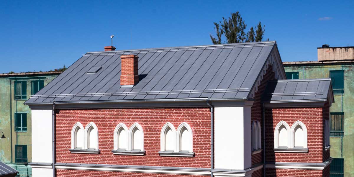 Фальцевая кровля из титанцинка